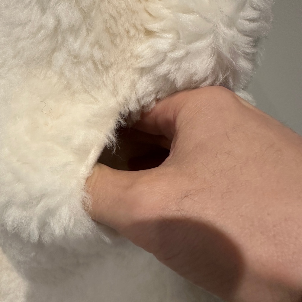 NWOT- Selfwho Wool Fluffy Jacket - Picture 3 of 7